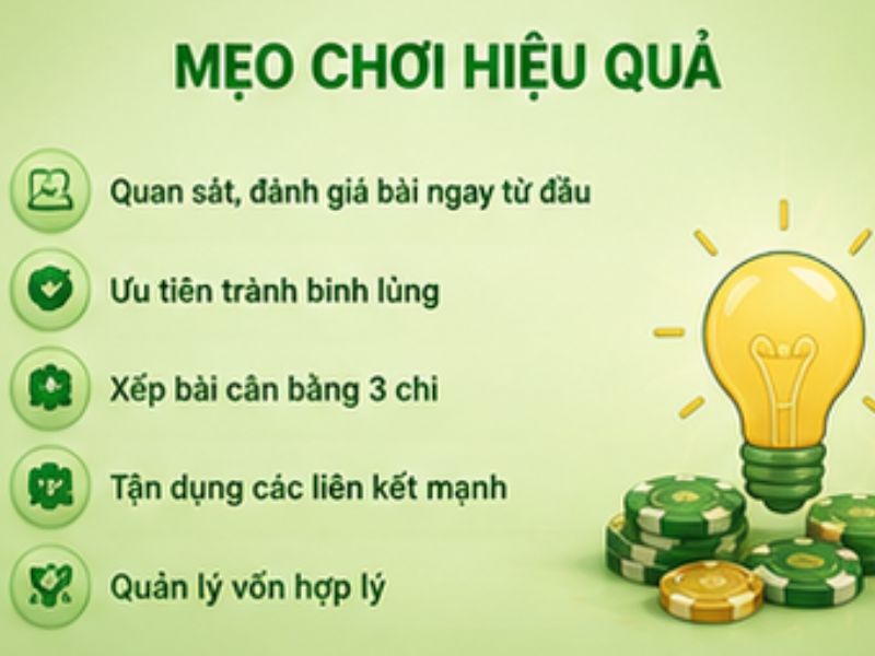 Mẹo Chơi Mậu Binh 13WIN Hiệu Quả