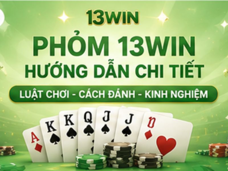 Cách Chơi Phỏm 13WIN